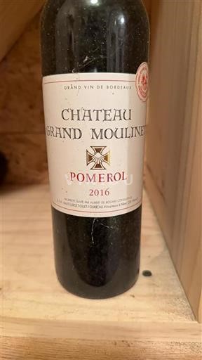 Bordeaux Pomerol Château Grand Moulinet 2016