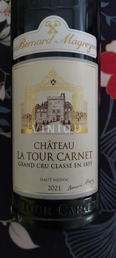 Bordeaux Haut-Médoc Grand Cru Château La Tour Carnet 2021