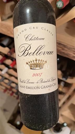 Bordeaux Saint-Émilion Grand Cru Grand Cru Bellevue 2007