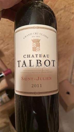 Bordeaux Saint-Julien Grand Cru Talbot 2011