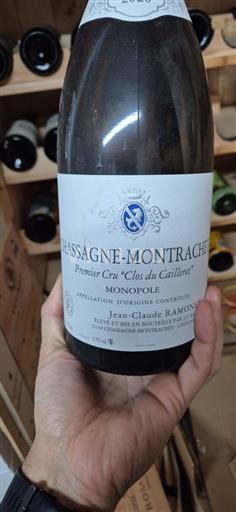 Bourgogne Premier Cru Jean-Claude Ramonet Clos du Cailleret 2020