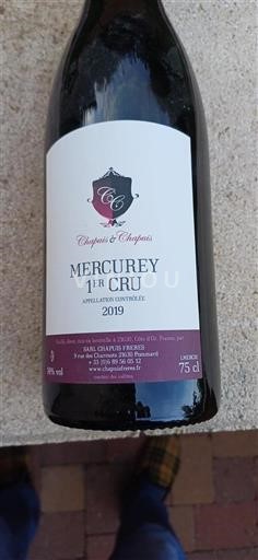 Burgundy Unspecified Premier Cru Chapuis & Chapuis 2019