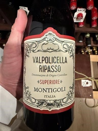 Vêneto Valpolicella Ripasso Montigoli 2018