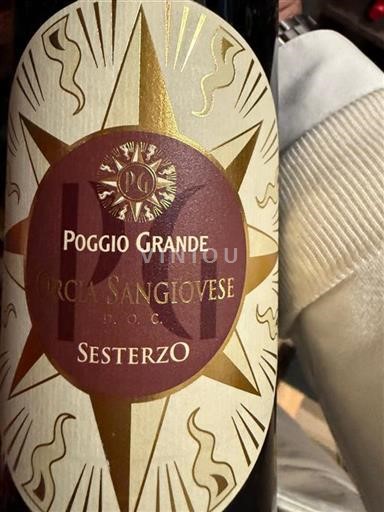 Toscane Poggio Grande Sesterzo 2016