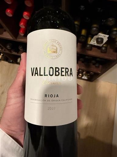 La Rioja Rioja Vallobera Crianza 2019