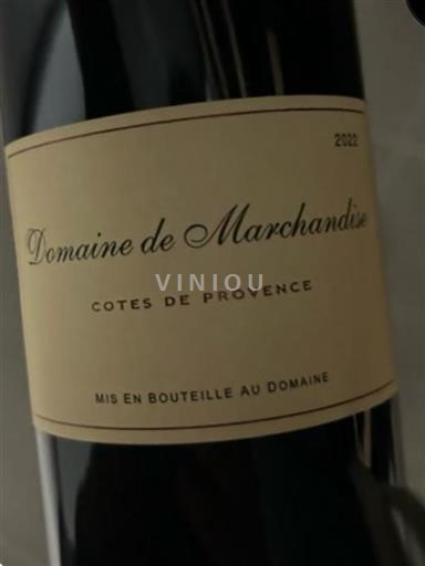 Provence Côtes-de-Provence Domaine Marchandise 2022