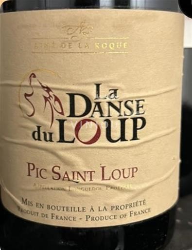 Linguadoca Pic Saint-Loup Domaine La Roque La Danse du Loup 2013