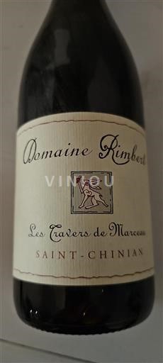 Languedoc Saint-Chinian Domaine Rimbert Les Travers de Marceau 2017