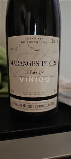 Burgund Nicht spezifiziert Premier Cru Domaine Maurice Charleux & Fils La Fussière 2016