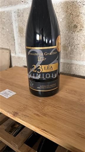 Vin Rouge sec Léa Domaine Givaudan 2018 France Vallée du Rhône Côtes-du-rhône