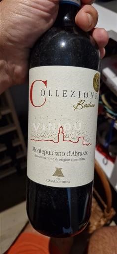 Abruzzerne Montepulciano d'Abruzzo Casalbordino Collezione Bordino 2020