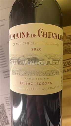 Bordeaux Pessac-Léognan Grand Cru Domaine Chevalier 2020