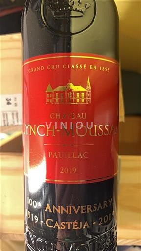 Bordeaux Pauillac Grand Cru Lynch-Moussas 2019