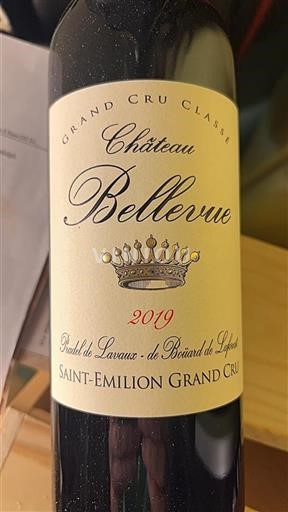 Bordeaux Saint-Émilion Grand Cru Grand Cru Bellevue 2019