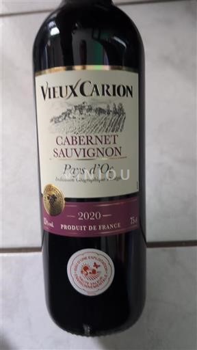 Linguadoca e Rossiglione Paese d'Oc Vieux Carion Cabernet Sauvignon 2020