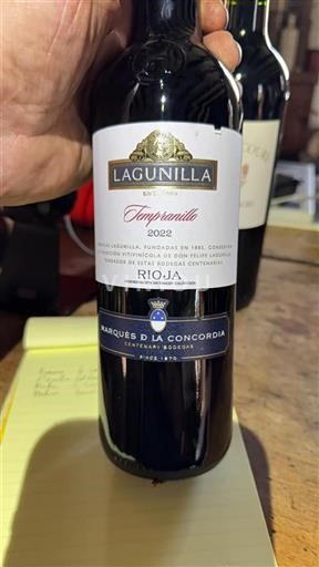 La Rioja rioja Lagunilla Tempranillo 2022
