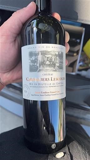 Bordeaux Saint-Émilion Grand Cru Château Chevaliers Lescours 2020