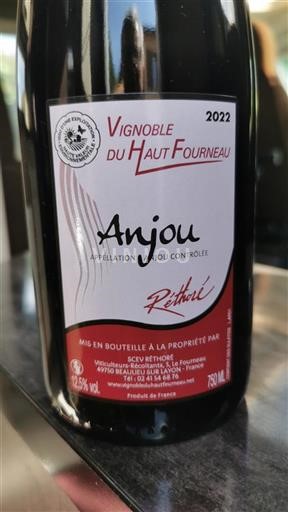 Loiretal Anjou Vignoble du Haut Fourneau 2022