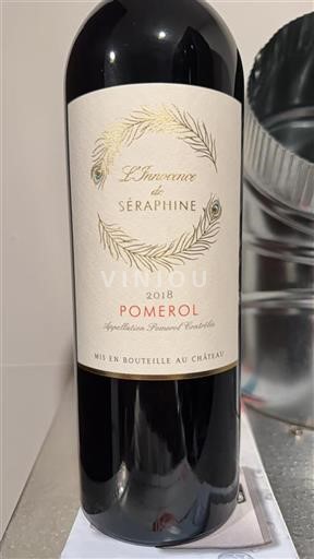 Vin Rouge sec L'Innocence de Séraphine 2018 France Bordeaux Pomerol AOC