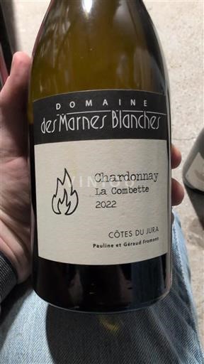 Jura Côtes du Jura Domaine Des Marnes Blanches La Combe 2022