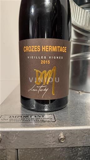 Valle del Rodano Crozes-Hermitage Luc Tardy Vielles Vignes 2015