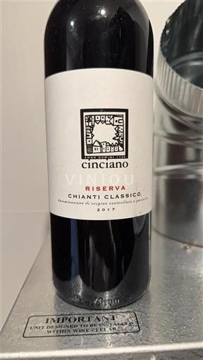 Toscana Chianti Classico Cinciano Riserva 2017