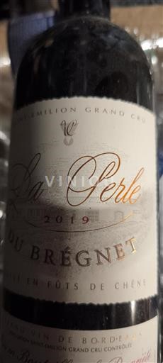 Bordeaux Saint-Émilion Grand Cru Grand Cru Château Brégnet La Perle 2019