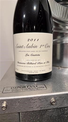 Borgogna Saint-Aubin Premier Cru Domaine Billard Père et Fils Les Castets 2011