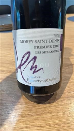 Burgundy Morey-Saint-Denis Premier Cru Domaine Heresztyn-Mazzini Les Millandes 2020
