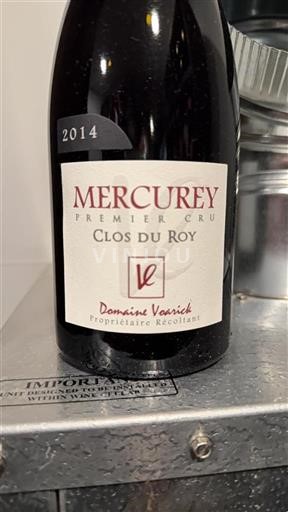 Borgoña No especificado Premier Cru Domaine Voarick Clos du Roy 2014
