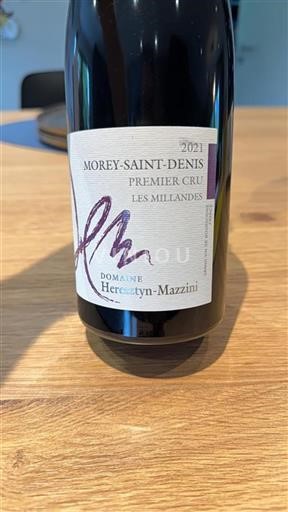 Burgundy Morey-Saint-Denis Premier Cru Domaine Heresztyn-Mazzini Les Millandes 2021