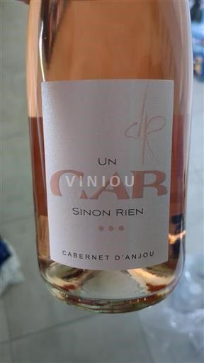 Valle del Loira Cabernet-d'Anjou Un Car Sinon Rien 2023