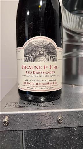 Vin Rouge sec Les Bressandes Domaine Dubois Bernard & Fils 2015 France Bourgogne Premier Cru
