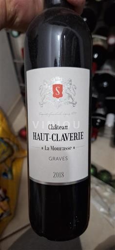 Bordeaux Graves Château Haut-Claverie La Mourasse 2018