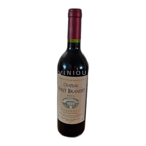 Burdeos Bordeaux Château Haut Brandey 2010