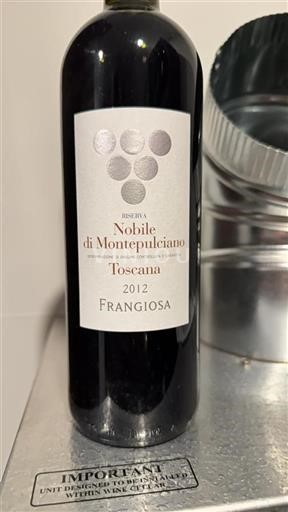 Toskánsko Vino Nobile di Montepulciano Frangiosa 2012
