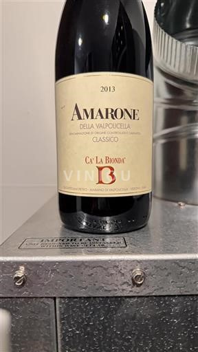 Veneto Amarone della Valpolicella Ca' La Bionda 2013