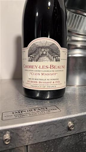 Burgundy Chorey-lès-Beaune Dubois Bernard & Fils Clos Margot 2015