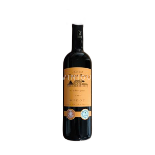 Bordeaux Médoc Cru Bourgeois Château Les Trois Manoirs 2015