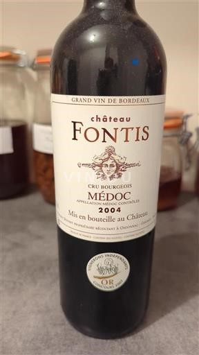 Bordeaux Médoc Château Fontis 2004
