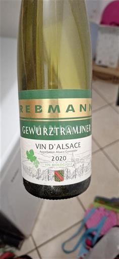 Alsace Rebmann Gewurztraminer 2020