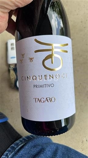 Apulia Wines Unspecified Tagaro Cinquenoci 2021