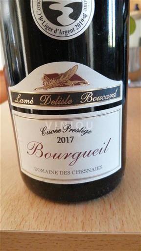 Vallée de la Loire Bourgueil Lamé Delisle Boucard Prestige 2017
