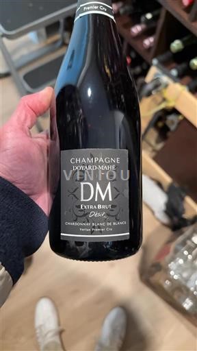 Vin Effervescent Blanc brut D%c3%a9sir Doyard-Mahé Non millésimé France Champagne Premier Cru