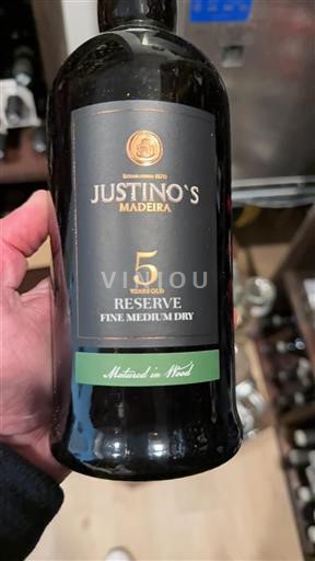 Portugal Madère Justino's 5 Years Old Reserve Non Millésimé