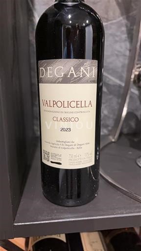 Vin Rouge sec Classico Degani 2023 Italie Vénétie Valpolicella