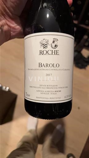 Vin Rouge sec Roche 2017 Italie Piémont Barolo