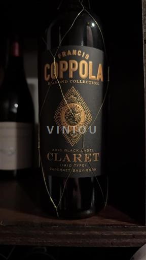 California AVAs Unspecified Francis Ford Coppola Diamond Collection Black Label Claret 2018
