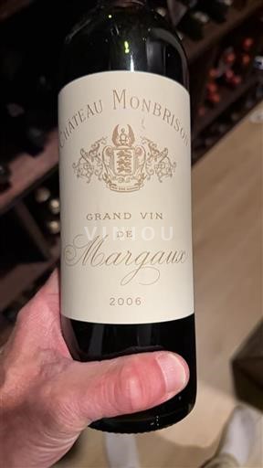 Bordeaux Margaux Château Monbrison 2006