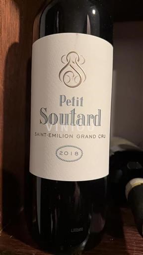 Bordeaux Saint-Émilion Grand Cru Petit Soutard 2018